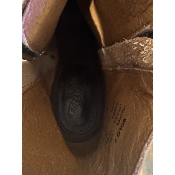 Freebird By Steven Bolo Distressed Gray Size 7- Amazing Shape - Picture 8 of 9